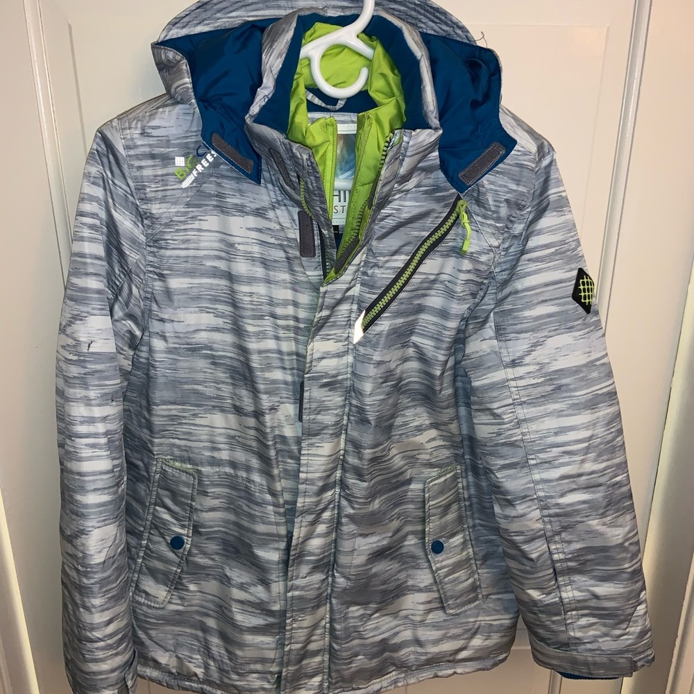 Youth unisex ski jacket coat